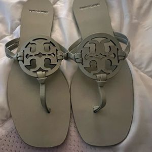 SOLD: Tory Burch Miller Square-toe Sandal